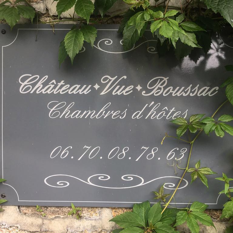 Chateau Vue Boussac Chambres D'Hotes Buitenkant foto